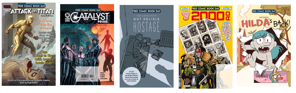 Full line-up of 2017 Free Comic Book Day titles released with two top  secret projects and the return of Keyser Soze